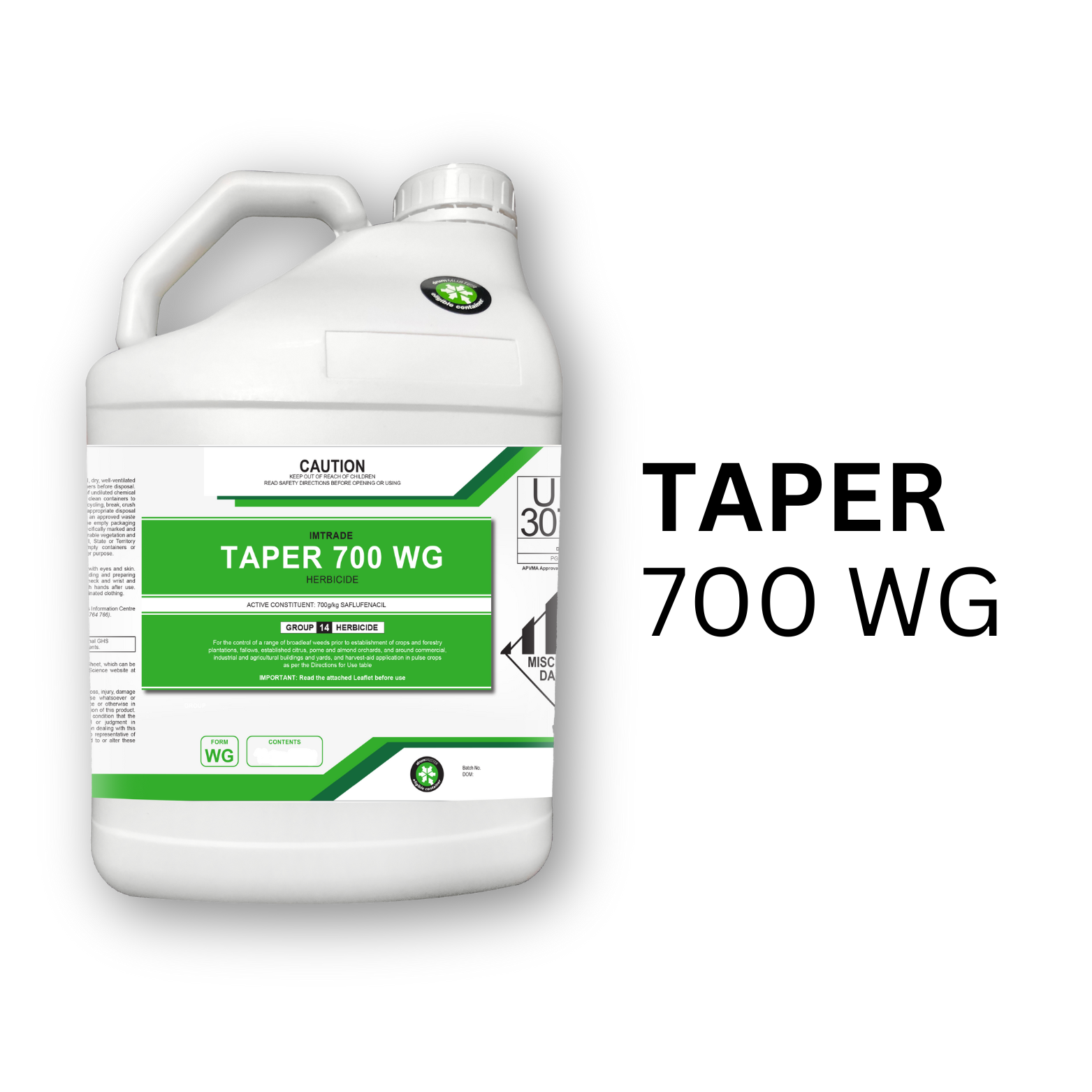 Taper 700 WG Herbicide - Logo
